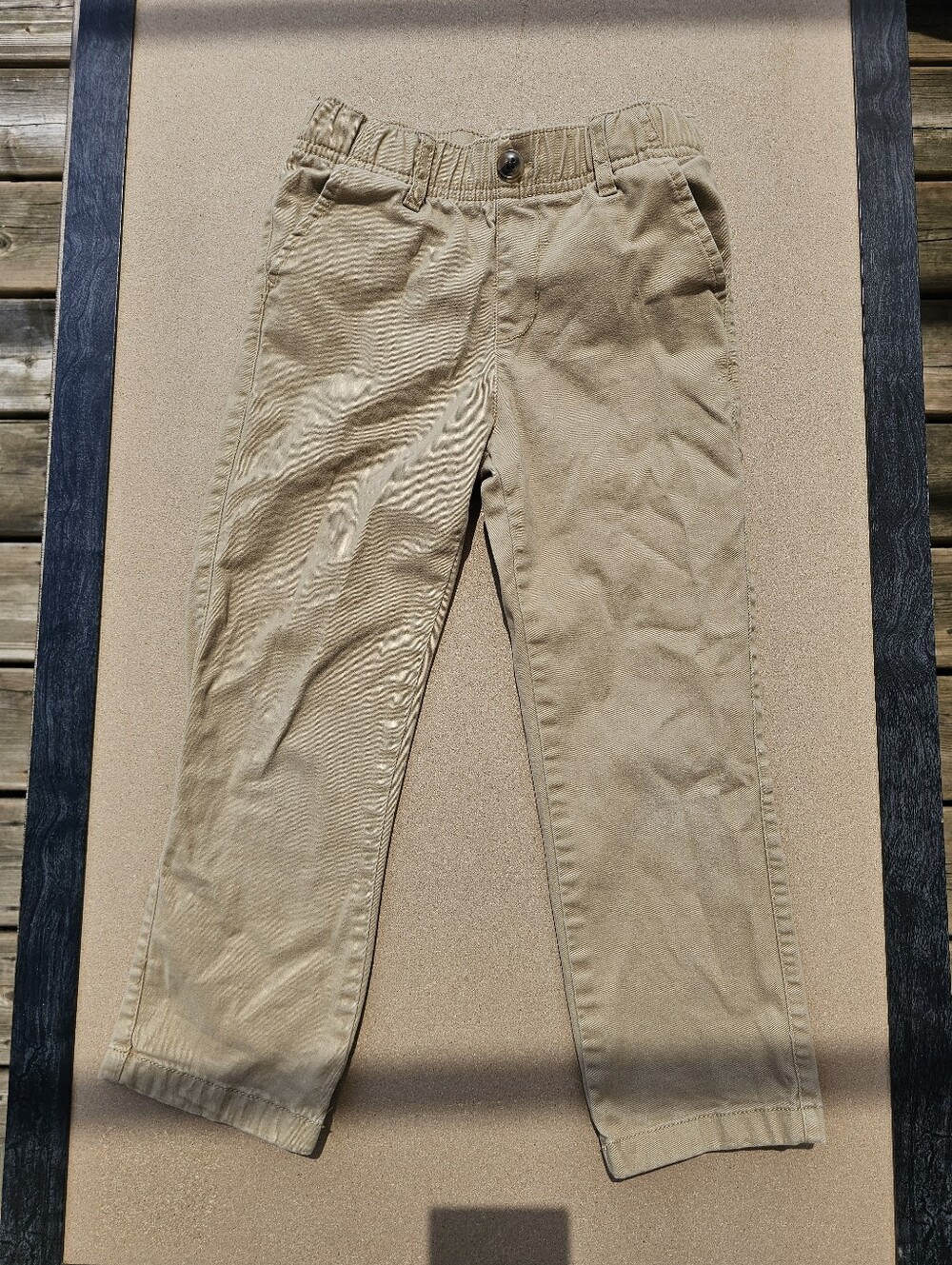 Children's Place Boys Khaki Pull-On Pants | Size 5T